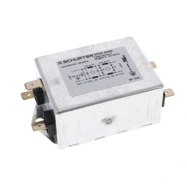 5500.206 SCHURTER Inc.  Power Line Filter Modules